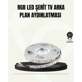Tv Arkası Led Şerit Işık Otomatik Açma Kapama Özellikli 2Mt P115203s1198