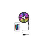 Tv Arkası Rgb Şerit Led Seti 3 Metre, Usb Bağlantılı, Uzaktan Kumandalı, Renkli Atmosfer Işığı