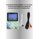 Tv Bağlantılı 500 Oyunlu Mini Gameboy Konsol Nemere
