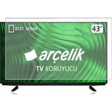 TV Guard Altus AL43L 6925 4B 43 inç Kırılmaz TV Ekran Koruyucu