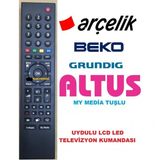Tv Kumandası Led Lcd Uydulu Tv Cec Tuslu Beko Arcelık Altus Grund