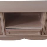 Tv Sehpa St 17420 Pencere Nakis Klasik Model Kayin Aslan Ayak Ham 150Cm El Yapim