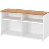 Tv Sehpası, Beyaz, 118X38X60 cm
