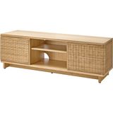 Tv Sehpası, Rattan, 157X41x49 Cm