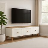 Tv Sehpası Tv Ünitesi 180 cm vakum kapak aytaşı