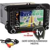 Tvet Fabia 2009 Navigasyon Dvd Multimedya Double Teyp