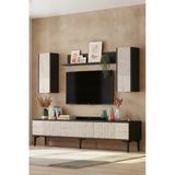 Tvr1819at Corsa Tv Ünitesi Takımı Antrasit-Traverten 180Cm