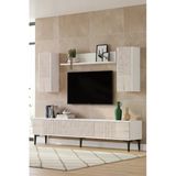 Tvr1819bt Corsa Tv Ünitesi Takımı Beyaz-Traverten 180Cm