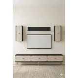 Tvr1897atg Alfa Tv Ünitesi Takımı Antrasit-Traverten-Gold 180Cm