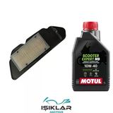 Tvs Jüpiter 125 Motul Yağ Ve Hava Filtre Bakım Seti Bs0026
