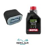 Tvs N Torq Motul Yağ Ve Hava Filtre Bakım Seti Bs0040