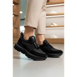 TW Tonny White Newyork - 055 Yüksek Tabanlı Günlük Slip-On Ortopedik Kadın Yürüyüş Ayakkabısı Sneaker
