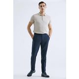 Tween Slim Fit Lacivert Yün Karişimli Kumaş Pantolon