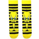 Tweety Siyah Çizgili Soket Çorap - Cok Renklı - 36 - 44