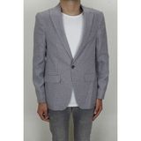 Twenhil Fistan Store Erkek Taş Spor Kesim Rahat Kalıp Tek Düğme Yazlık Blazer Ceket - 48 - 6 Drop