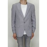 Twenhil Fistan Store Erkek Taş Spor Kesim Rahat Kalıp Tek Düğme Yazlık Blazer Ceket - 50 - 6 Drop