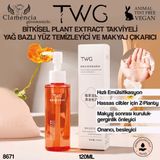TWG Bitki Özlü Makyaj Temizleme Yağı 120 ml Hassas Ciltler İçin Onarıcı ve Besleyici Etki