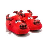 Twigy Boğa Erkek Hayvanlı Panduf Kırmızı 41/46 AA0607 Kırmızı