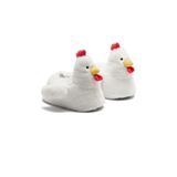 Twigy Chicken Kadın Hayvanlı Panduf Beyaz 36/41
