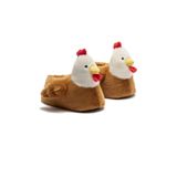 Twigy Chicken Kadın Hayvanlı Panduf Kahverengi 36/41