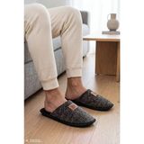 Twigy Chiessa Erkek Ev Terliği Gri 41/46