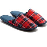 Twigy David Polar Erkek Ev Terliği Kırmızı/Lacivert 41/46