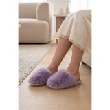 Twigy Ella Peluş Kadın Ev Terliği Lila 37/41