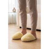Twigy Ella Peluş Kadın Ev Terliği Sarı 37/41