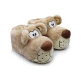 Twigy Fibert Erkek Hayvanlı Panduf Bej 40/45 AA0624 Çok Renkli