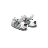Twigy Husky Erkek Hayvanlı Panduf Gri 41/46