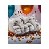 Twigy Kadın Peluş Hayvanlı Comfort Panduf