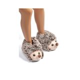 Twigy Kirpi 23 Kadın Hayvanlı Panduf Kahve 36/41 CC0650 cok-renkli