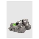 Twigy Koala Kadın,Garson Boy Hayvanlı Panduf Gri 3641