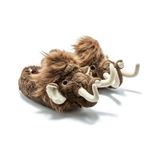 Twigy Mamut Kadın,Garson Boy Hayvanlı Panduf Kahverengi 33/38 AA0605 Kahverengi