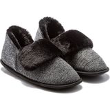Twigy Martha Kadın Peluş Ev Botu Siyah 37/41