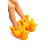 Twigy Pookie Kadın Hayvanlı Panduf Turuncu 36/41