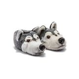 Twigy Siberia Erkek Hayvanlı Panduf Gri 41/46 Gri