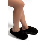 Twigy Stone Kadın Peluş Ev Terliği Siyah 37/41