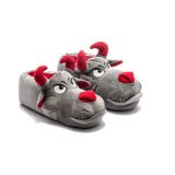 Twigy Toro Erkek Hayvanlı Panduf Gri 41/46 EE0510 Gri