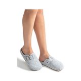 Twigy Tuana Kadın Garson Boy Ev Terliği Gri 36/40 AA0193 Gri