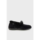 Twigy Tw Comfy Yumuşak Tüylü Bayan Panduf CC0146A SİYAH