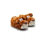 Twıgy Tw Fibert Kahve Erkek Hayvanlı Panduf 41/46