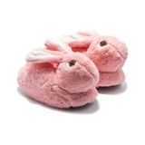 Twigy Zulu Çocuk Hayvanlı Panduf Pembe 30/35 AA0704 Pembe