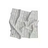 Twill Batik Şal Desenli Gri Renkli 90X90 Eşarp (İpek İçermez) Kenar Dikiş Şekli El Dikişli