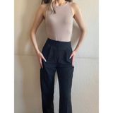 Twin Collection Kadın Halter Yaka Body - S - Bej