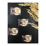 TWİN COLLECTION Yeni Doğan - Doğum Günü Jelatinli Bebek Fotoğraflı Pleksi Daire Hediyelik Magnet (25 Adet)