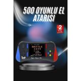 Twin Store 3.5 Inç 500'Ü 1 Arada Klasik Oyun Konsolu Nostalji Oyunlu Atari