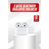Twin Store 3.nesil Ios Android Uyumlu Bluetooth 5.0 Beyaz Çağrı Cevaplama - --