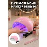 Twin Store 45W Güçlü Ultraviyole Işıklı Oje Kurutucu Cihaz Yeni Nesil - Beyaz