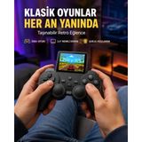 Twin Store 500 Dahili Oyunlu Taşınabilir Retro El Konsolu-2.4 Inç Renkli Ekranlı